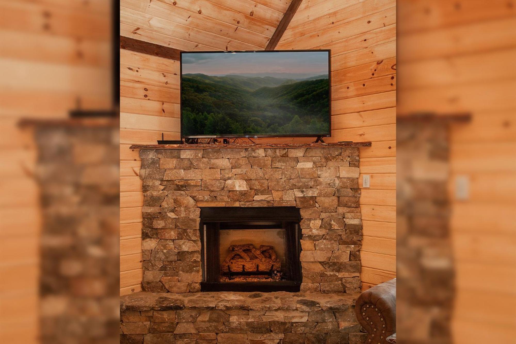 Adore The Smores Rustic Mountain Charm Outdoor Spaces And A Cozy Hot Tub Blue Ridge Esterno foto